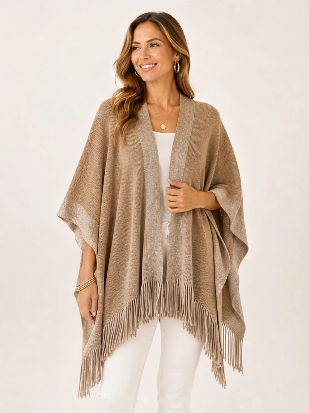 🎉5 for $45🎉 NWT Northern Angel poncho cover up size L/XL